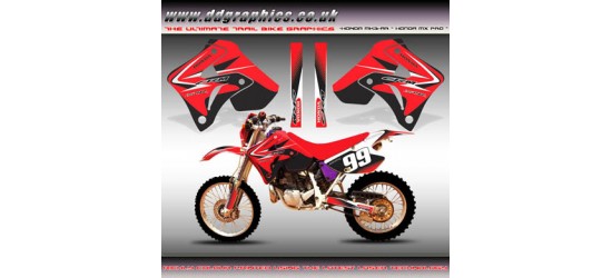 Honda CRM250 Mk3 AR "Honda MX Pro 2009 "Tank  Graphics Kit