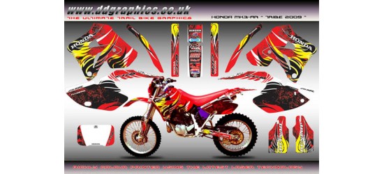 Honda CRM250 Mk3 AR "Tribe 2009"Full Graphics Kit