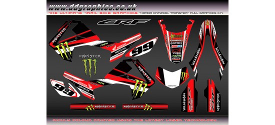 Honda CRF250L "Monster" Graphics Kit