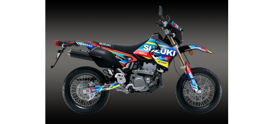 Suzuki DRZ400SM, DRZ400S DRZ400E " MOTO GP  " Full Graphics kit Black