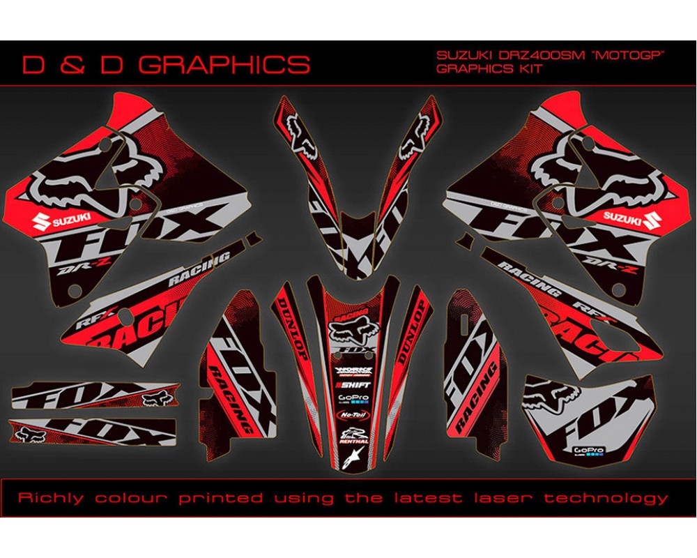 fox motocross graphic kits