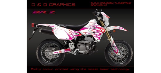 DRZ400 SM FlameStrike Graphics Kit