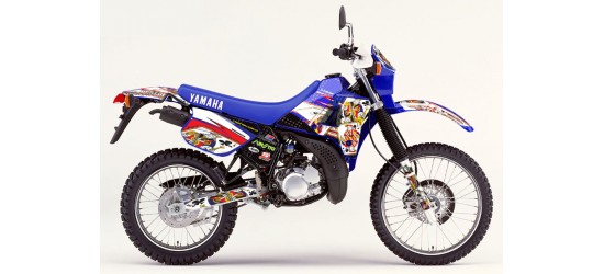 Yamaha DT125 R "player" Full graphic Kit Blue.