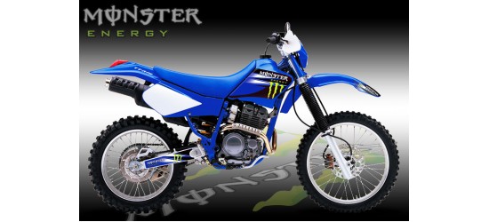 TTR250 "Monster " Tank Graphics kit Blue