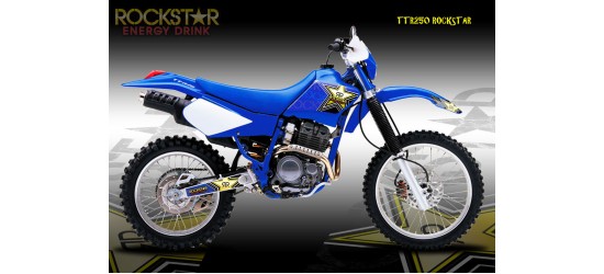 TTR250 "Rock Star " Tank Graphics kit