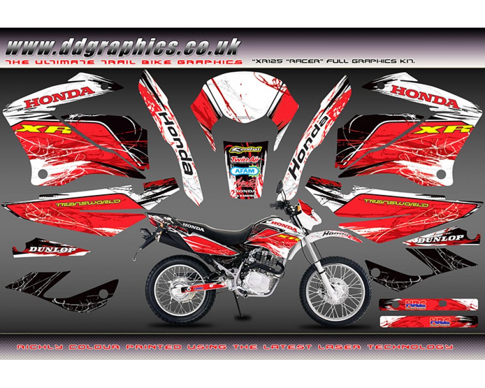 Honda Xr125 Racer Graphics Kit