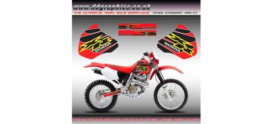 Honda XR400 " Standard " Tank Graphic Kit.