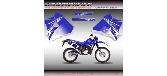 Yamaha DT125 / 200 "Yamaha MX 2009" Tank Graphic Kit