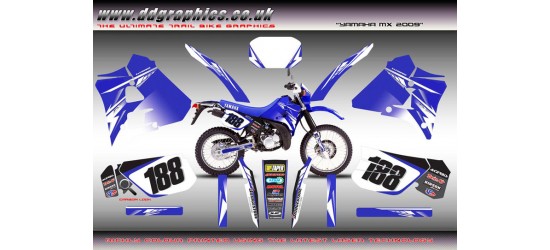 Yamaha DT125 / 200 "Yamaha MX 2009" Full Graphic Kit