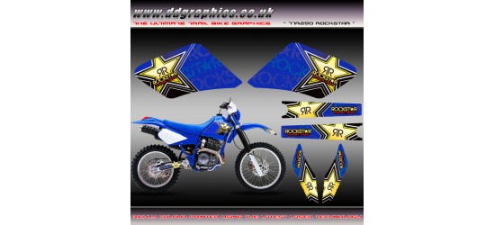 TTR250 "Rock Star " Tank Graphics kit