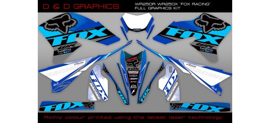 WR250X WR250R Fox Racing Full Graphics Kit 