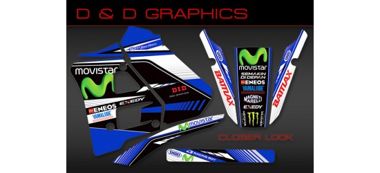 DT125R / 200R "The Greatest"  full Graphic Kit