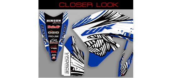 WR250X WR250R WR Wing Full Graphics Kit 