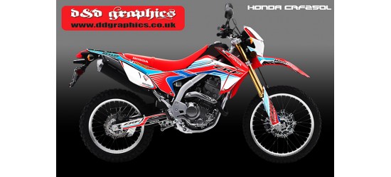 Honda CRF250L" Honda MX" Full Graphics Kit