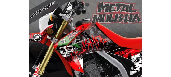 Honda CRF250L CRF250M "metal mulishal" Full graphics kit