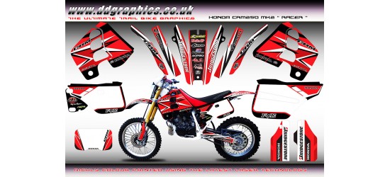 Honda CRM250 Mk2 "RACER" Full Graphics Kit 