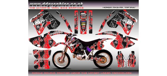 Honda CRM250 Mk3 AR "Matrix" Full Graphics Kit.