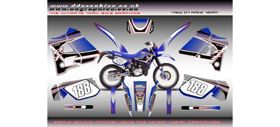 DT125R / 200R "New DT Race Team" Full Graphic Kit