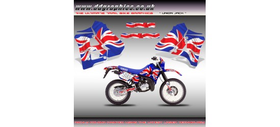 DT125R / 200R "Union Jack" Tank Graphic Kit.