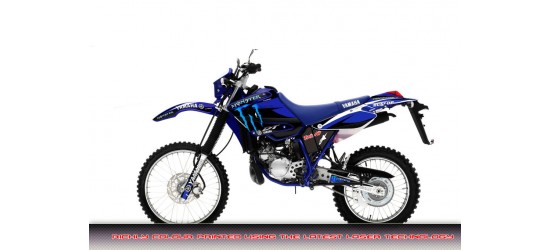 Yamaha DT125RE DT125X  DT Lanza 230 " Monster" Full Graphic Kit Blue