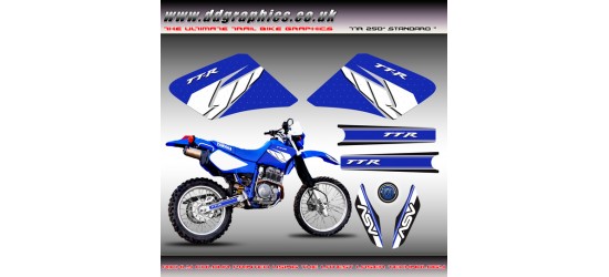 Yamaha TTR250 "Standard " Tank Graphics Kit