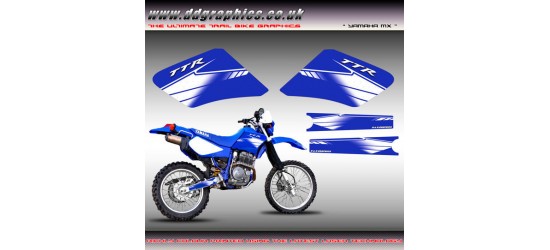 TTR 250 " Yamaha MX" Tank Graphics Kit