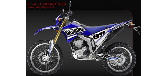 Yamaha WR250R WR250X "Fox Racing" Full Graphics Kit