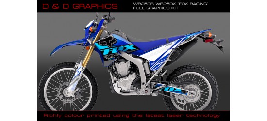 WR250X WR250R Fox Racing Full Graphics Kit 