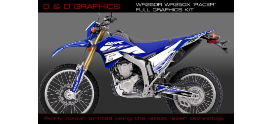 WR250X  WR250R Racer full Graphics kit.