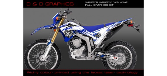 WR250X WR250R WR Wing Full Graphics Kit 