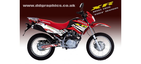 Honda XR125 " new xr racing team"  Graphics kit