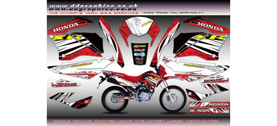 Honda XR125 " new xr racing team"  Graphics kit